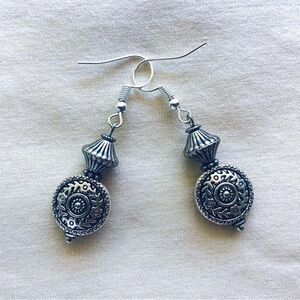 Handmade Vintage Silver Earrings
